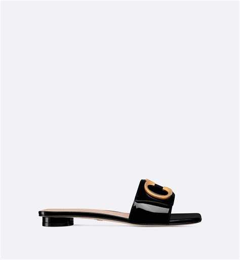 cest dior slide|C'est Dior Slide Black Patent Calfskin.